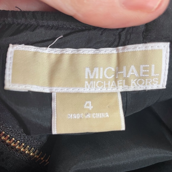 Michael Kors Open-Back Black Dress - Picture 7 of 8